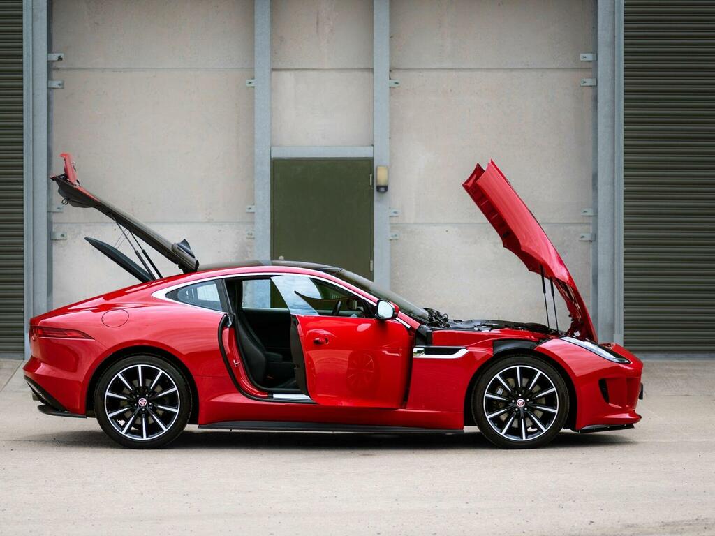 Jaguar F-Type 3.0 V6 Coupe Euro 5 Ss 340 Ps Red #86