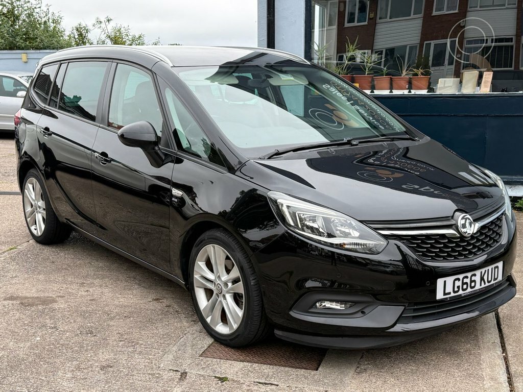 Vauxhall Zafira Tourer Turbo Sri Mpv Black