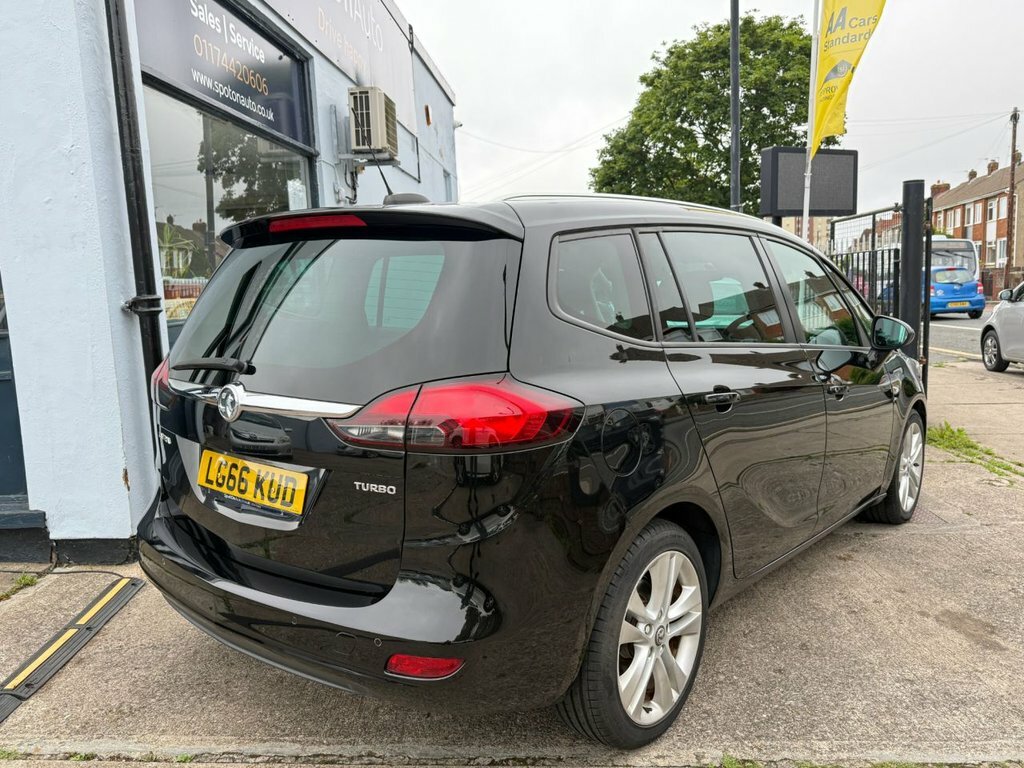Vauxhall Zafira Tourer Turbo Sri Mpv Black #3