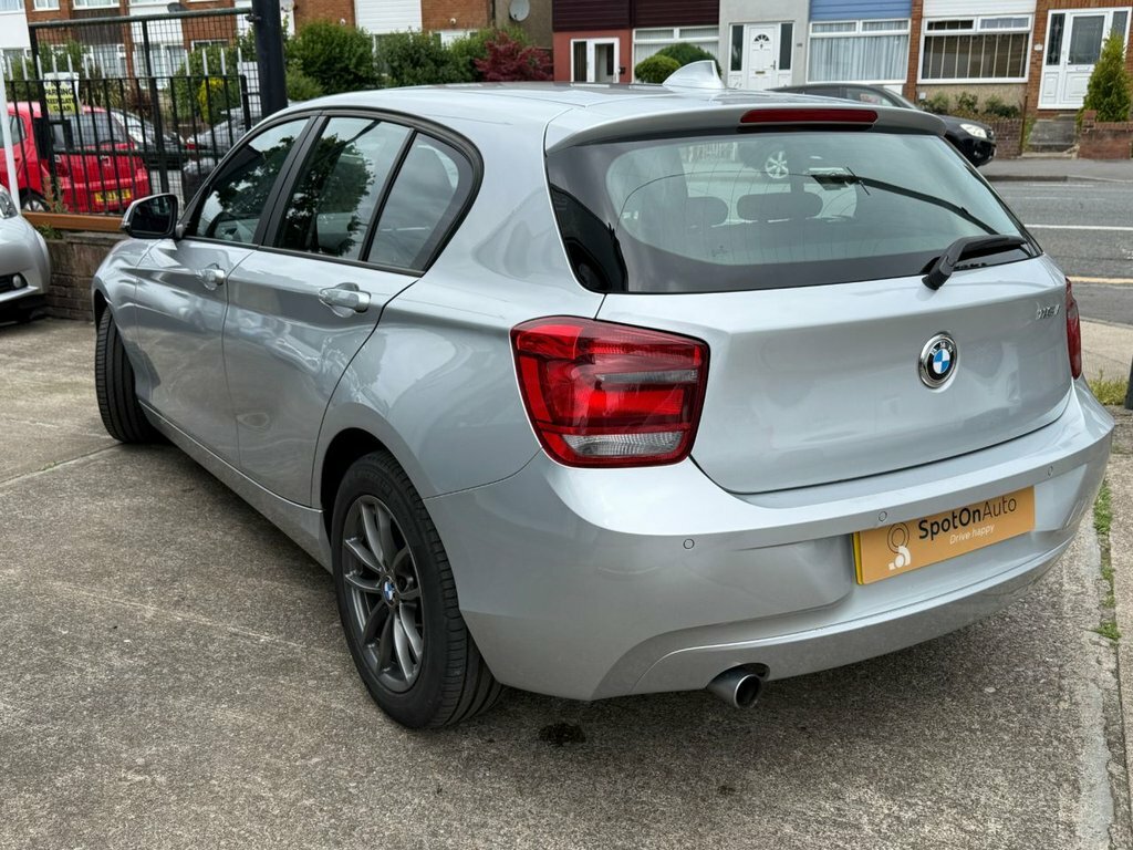 BMW 1 Series 116I Se Hatchback Silver #4
