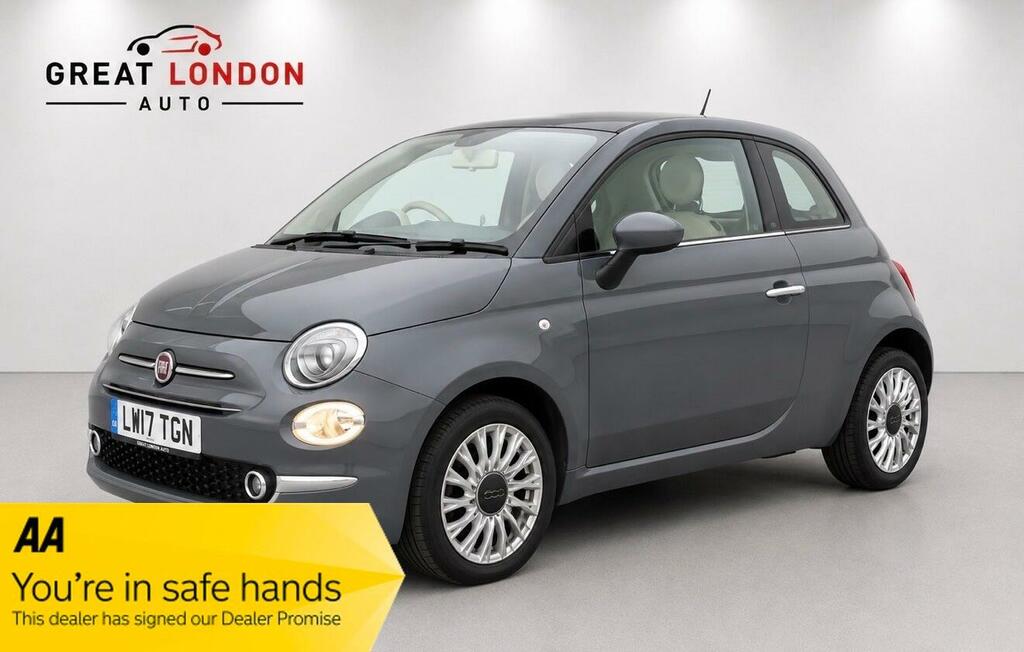 Fiat 500 1.2 Lounge Euro 6 Ss LW17TGN Grey