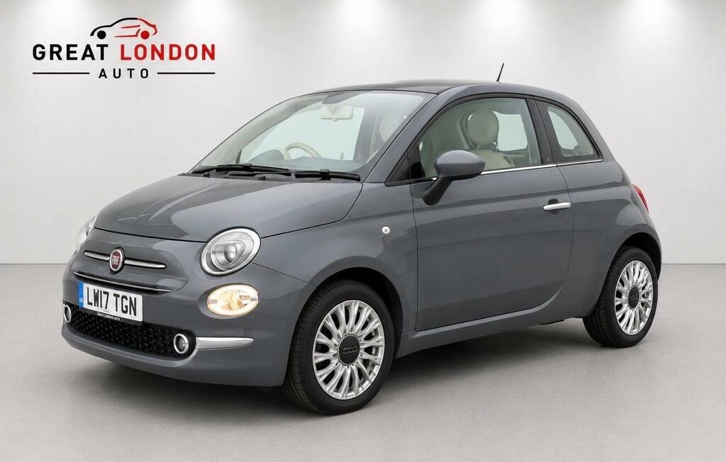 Fiat 500 1.2 Lounge Euro 6 Ss LW17TGN Grey #4