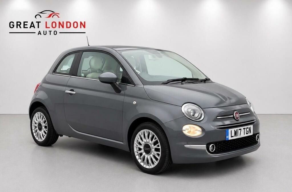 Fiat 500 1.2 Lounge Euro 6 Ss LW17TGN Grey #3