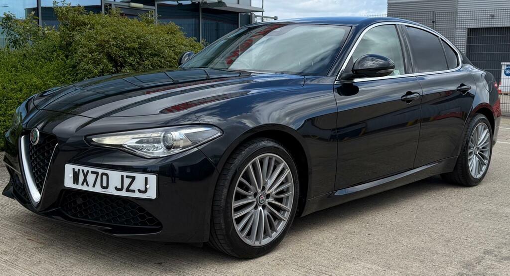 Alfa Romeo Giulia 2.2 Td Lusso Ti Euro 6 Ss WX70JZJ Black #6