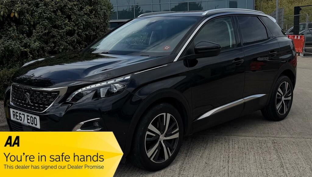 Peugeot 3008 1.2 Puretech Allure Eat Euro 6 Ss Black