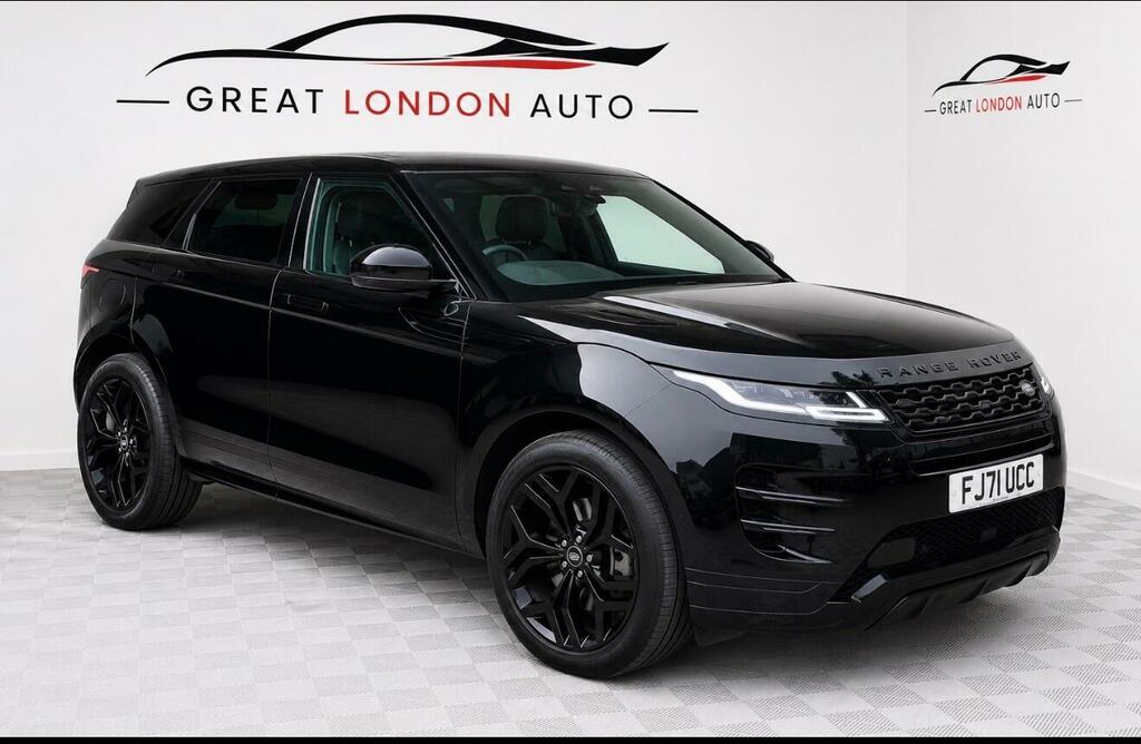 Land Rover Range Rover Evoque R-dynamic Se Black #3