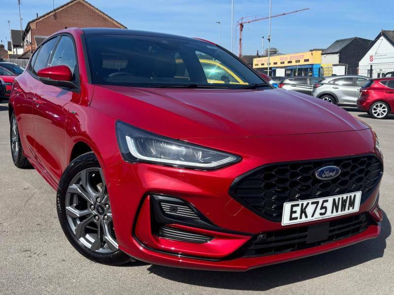 Ford Focus 1.0 Ecoboost Hybrid Mhev St-line EK75NWM Red #3