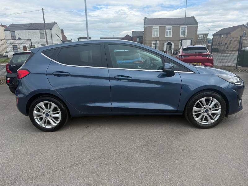 Ford Fiesta 1.0 Ecoboost Titanium - 2022 72 ML72SZD Blue #3