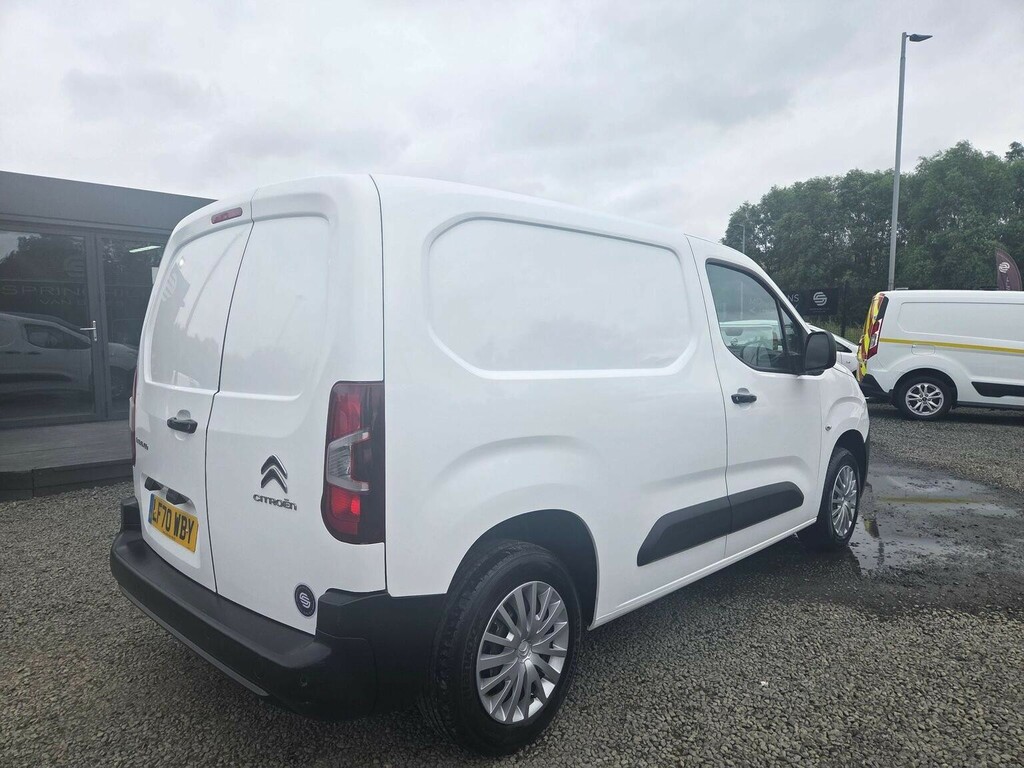 Citroen Berlingo Panel Van 1.5 Bluehdi 650 Enterprise M Swb Euro 6 LF70WBY White #5