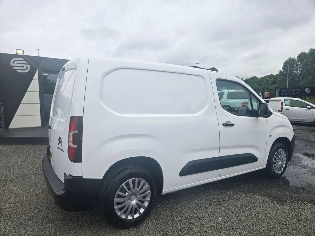 Citroen Berlingo Panel Van 1.5 Bluehdi 650 Enterprise M Swb Euro 6 LF70WBY White #4
