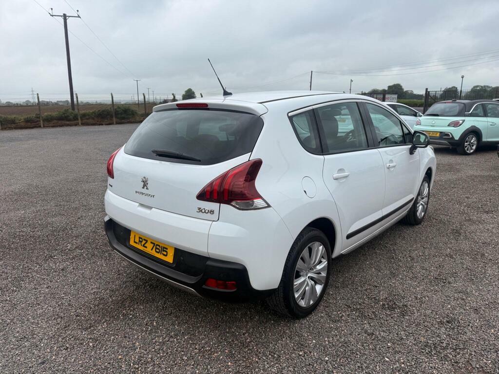 Peugeot 3008 1.6 Bluehdi Active Euro 6 S S White #3