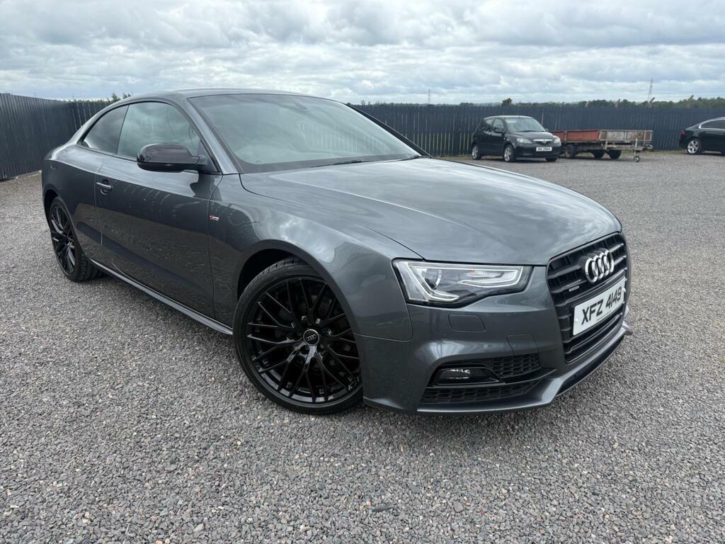 Audi A5 2.0 Tfsi Black Edition Plus S Tronic Quattro Euro Grey