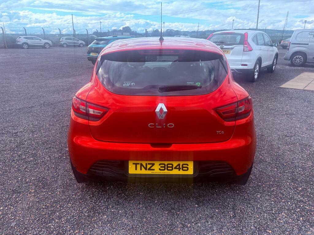 Renault Clio Hatchback 1.5 Dci Dynamique Medianav Euro 5 Ss Red #8