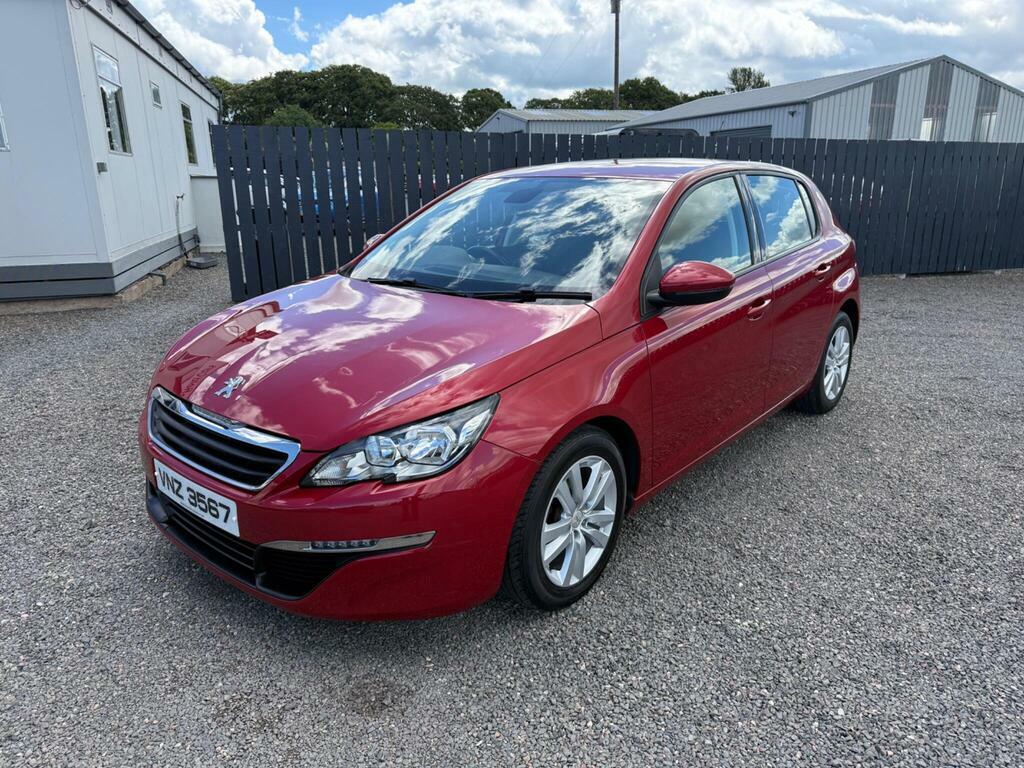 Peugeot 308 1.6 Hdi Active Euro 5 Red #2