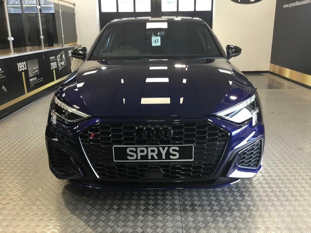 Audi A3 1.5 Tfsi 35 S Line Sportback S Tronic Euro 6 Ss Blue #3