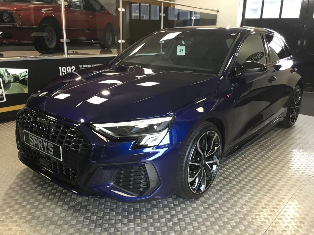 Audi A3 1.5 Tfsi 35 S Line Sportback S Tronic Euro 6 Ss Blue #5