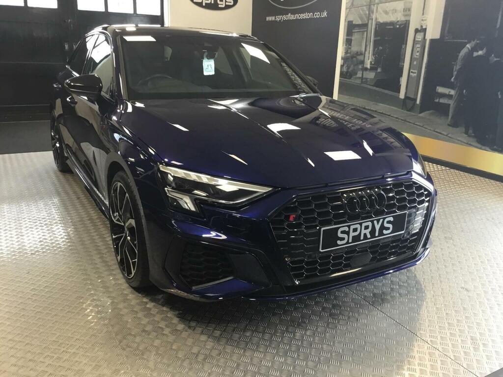 Audi A3 1.5 Tfsi 35 S Line Sportback S Tronic Euro 6 Ss Blue #2