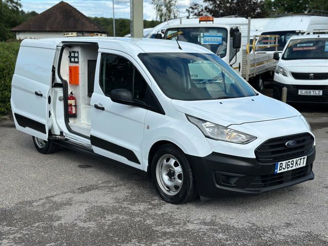 Ford Transit Connect Van 1.5 240 Ecoblue BJ69KTT White #6