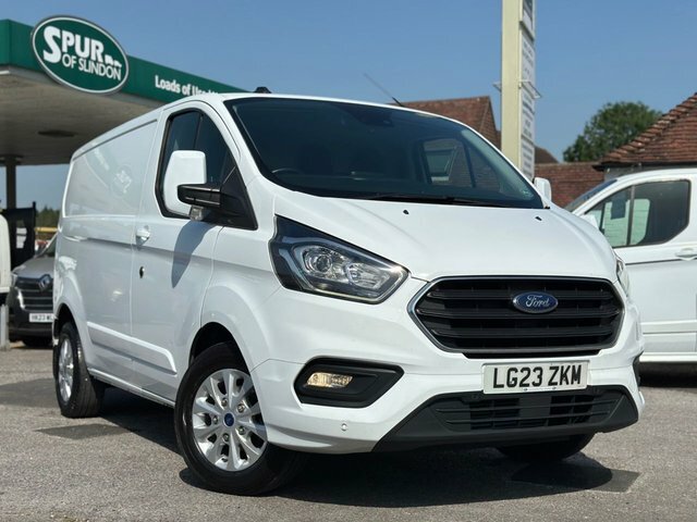 Ford Transit Custom 300 Ecoblue Limited Panel White