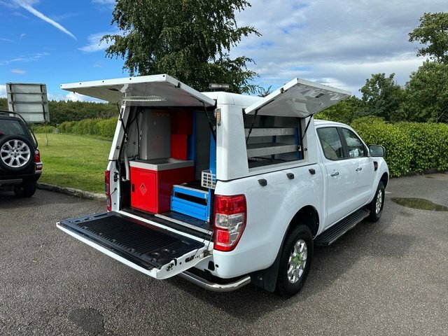 Ford Ranger Tdci Xlt Pickup Double White #4