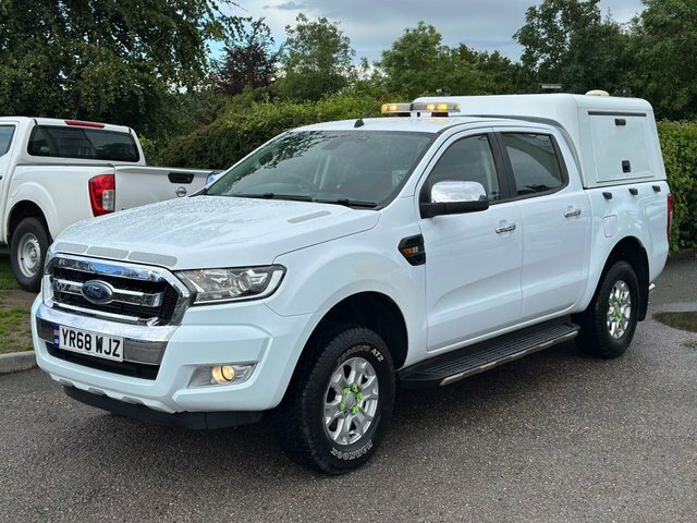 Ford Ranger Tdci Xlt Pickup Double White #2