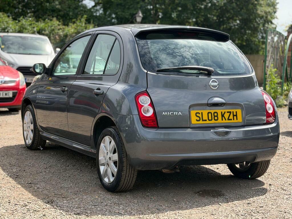 Nissan Micra 1.2 16V Acenta SL08KZH Grey #6
