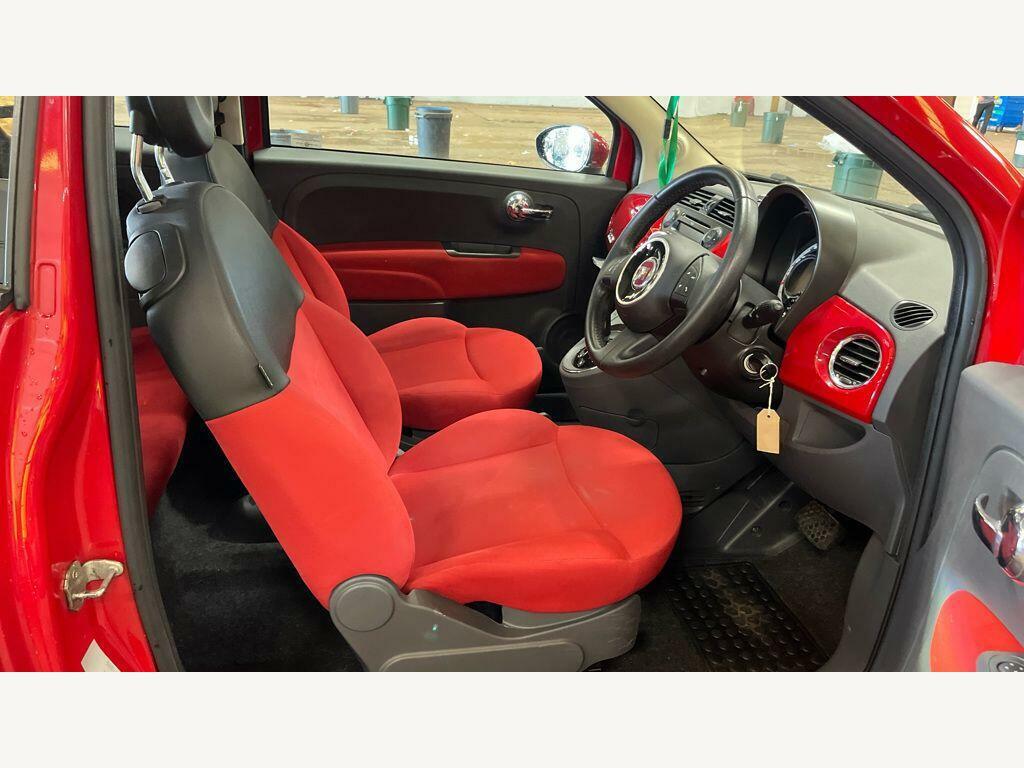Fiat 500 1.2 Lounge Dualogic Euro 4 HY60NDU Red #6