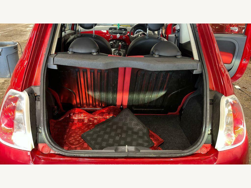 Fiat 500 1.2 Lounge Dualogic Euro 4 HY60NDU Red #5