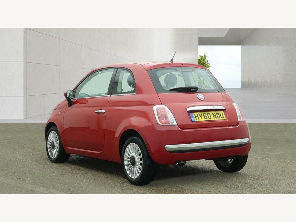 Fiat 500 1.2 Lounge Dualogic Euro 4 HY60NDU Red #3