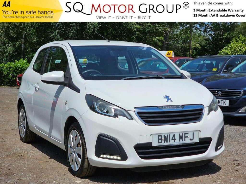 Peugeot 108 1.0 Vti Active Euro 5 Euro 5 BW14MFJ White