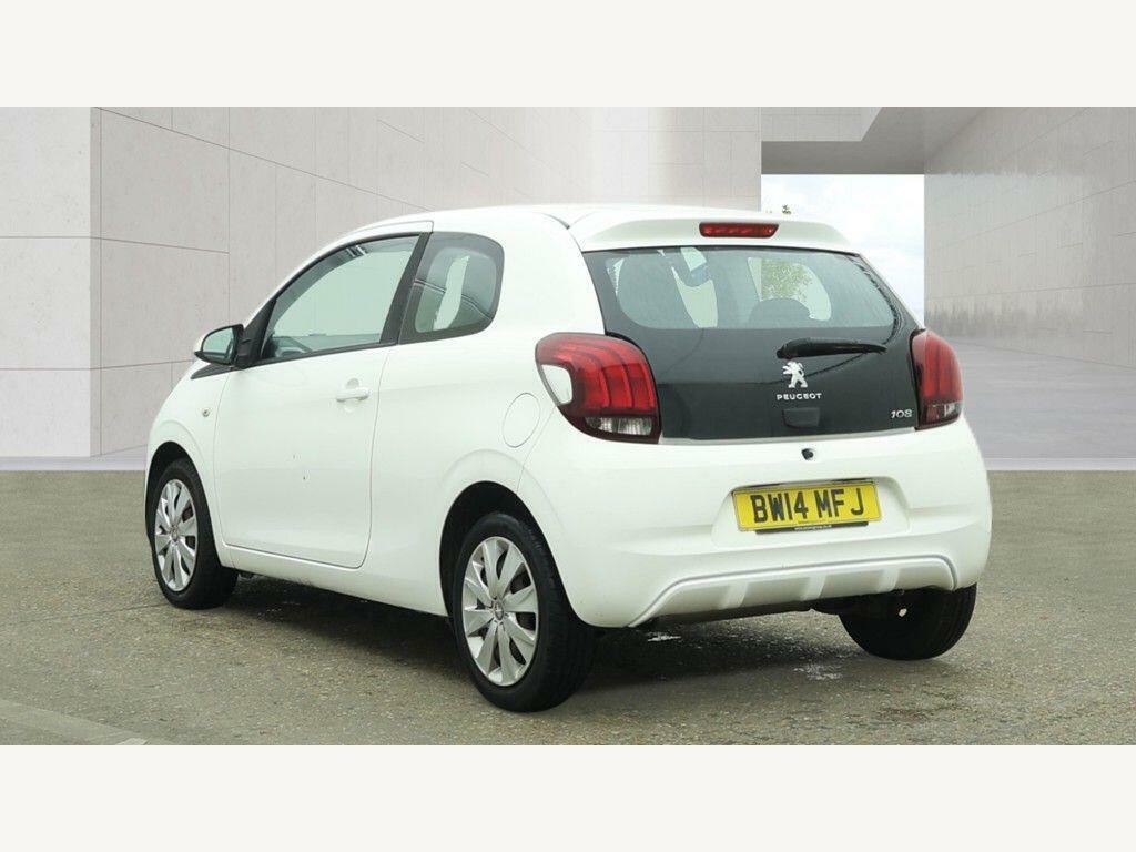 Peugeot 108 1.0 Vti Active Euro 5 Euro 5 White #3