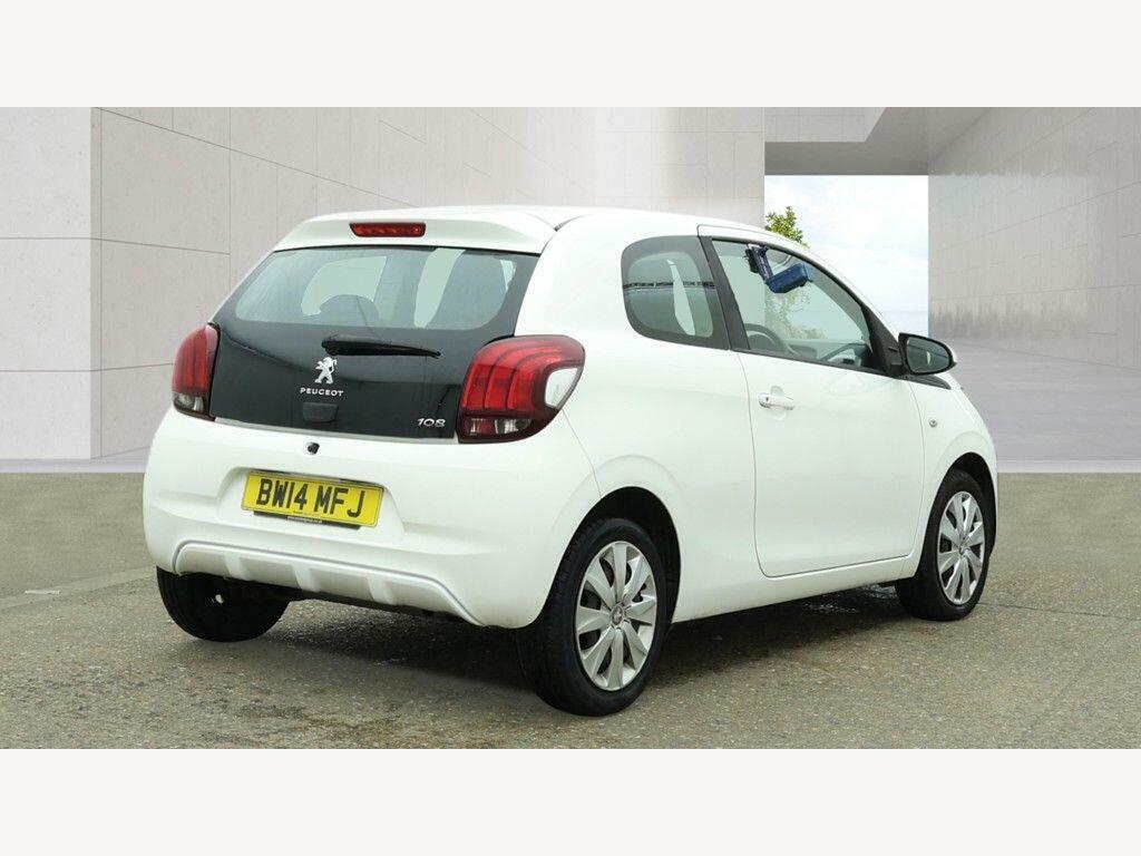 Peugeot 108 1.0 Vti Active Euro 5 Euro 5 White #4