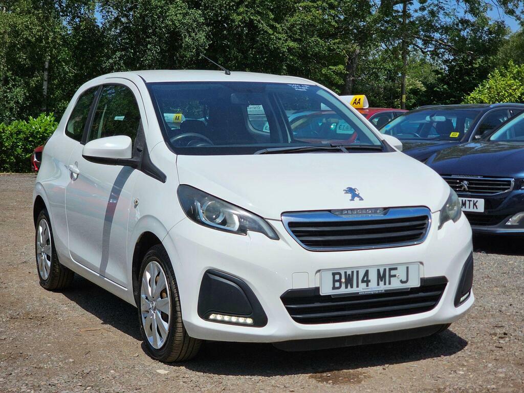 Peugeot 108 1.0 Vti Active Euro 5 Euro 5 BW14MFJ White #5