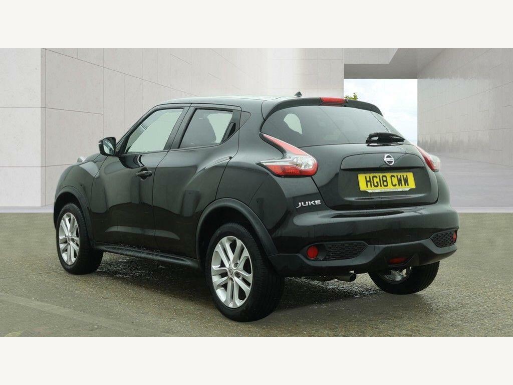 Nissan Juke 1.6 N-connecta Xtron Euro 6 Black #3