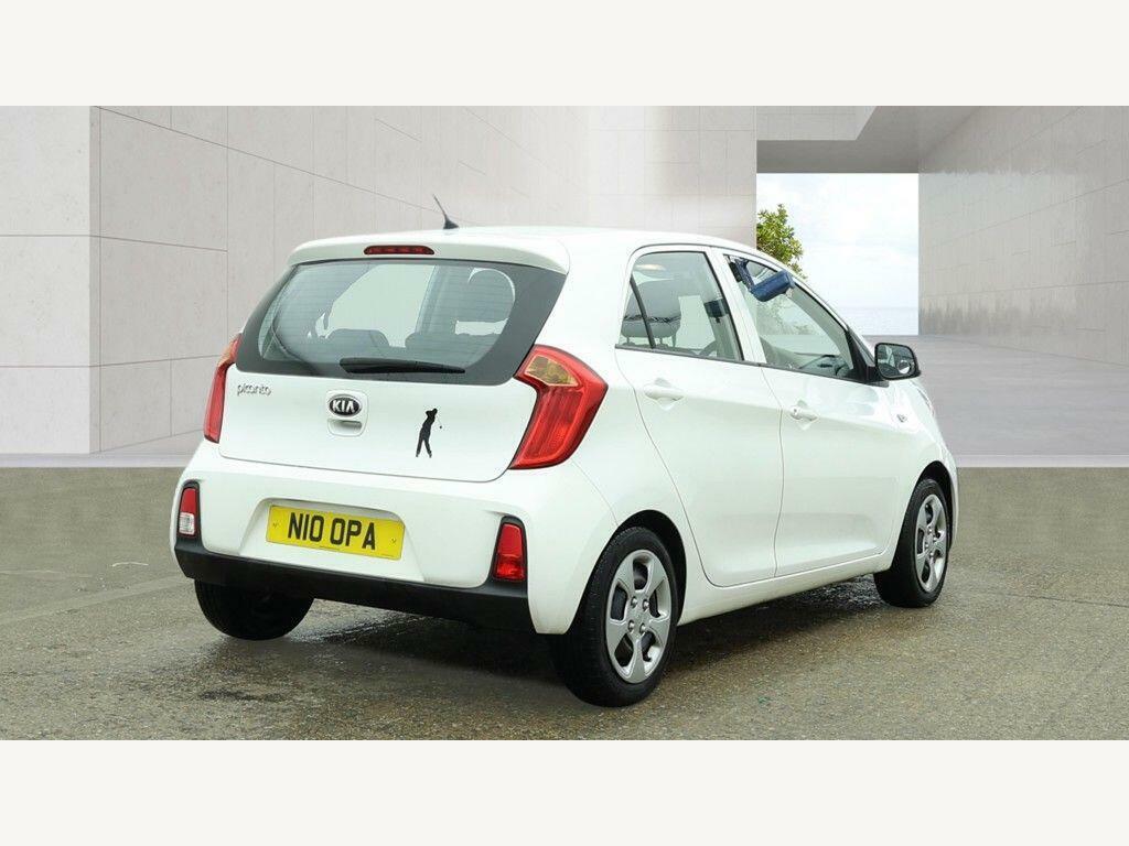 Kia Picanto 1.0 1 Air Euro 6 White #4