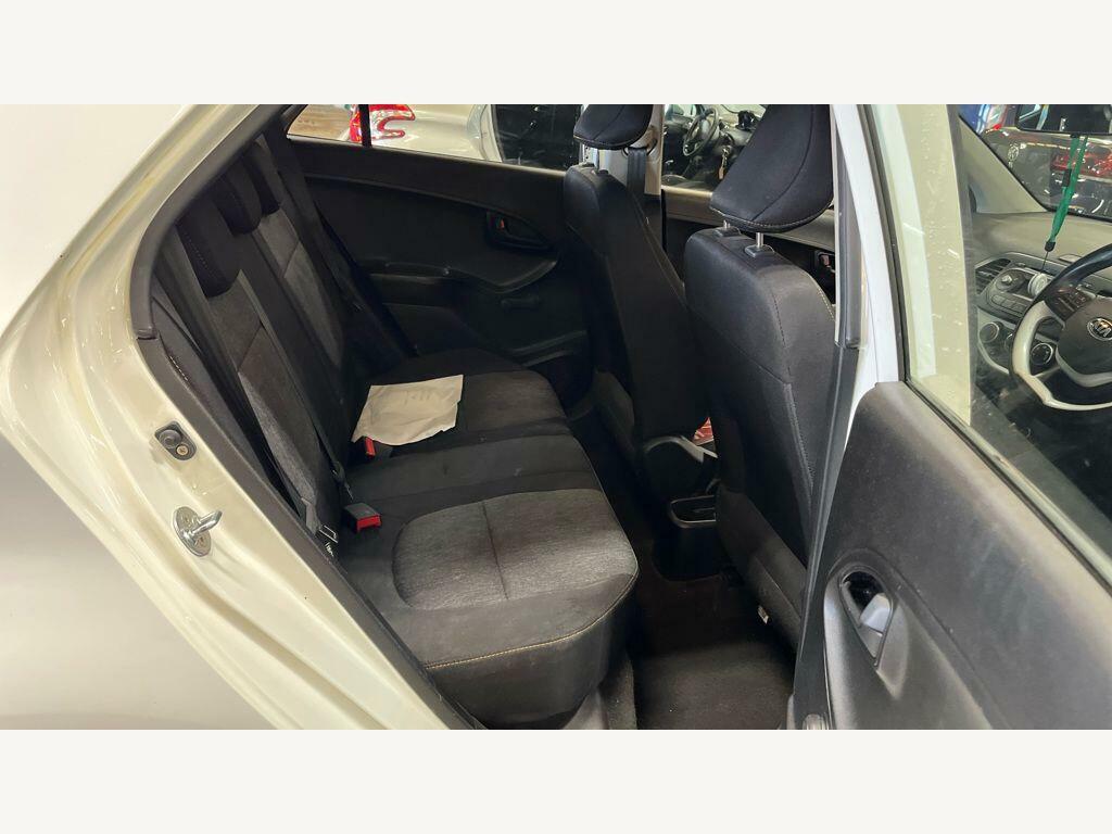 Kia Picanto 1.0 1 Air Euro 6 White #5