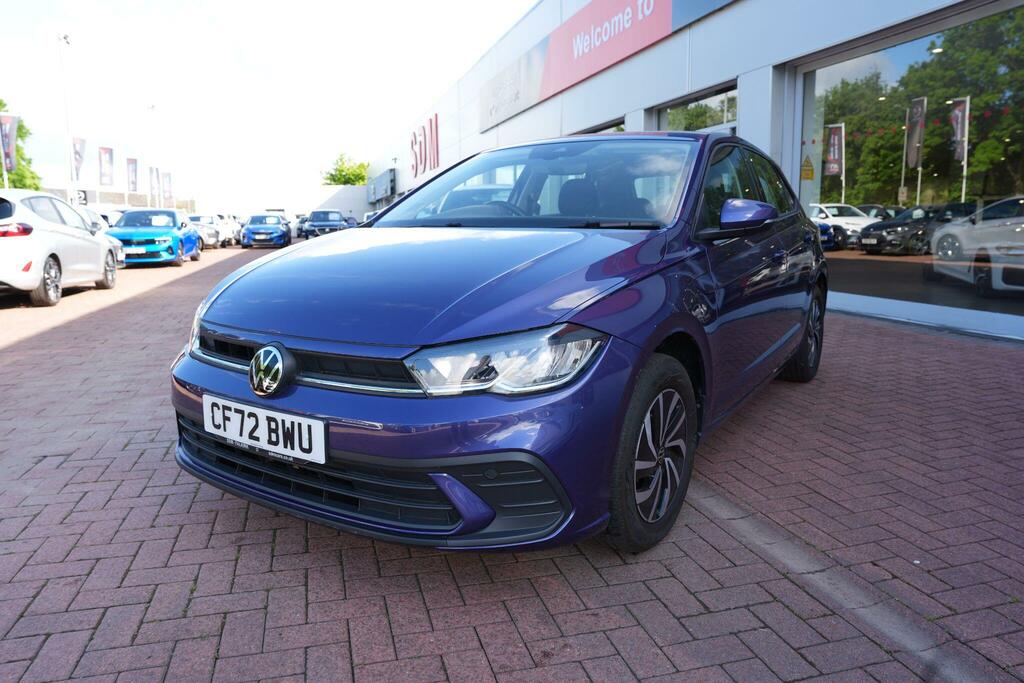 Volkswagen Polo 1.0 Tsi Life Hatchback Euro 6 S CF72BWU Purple #2
