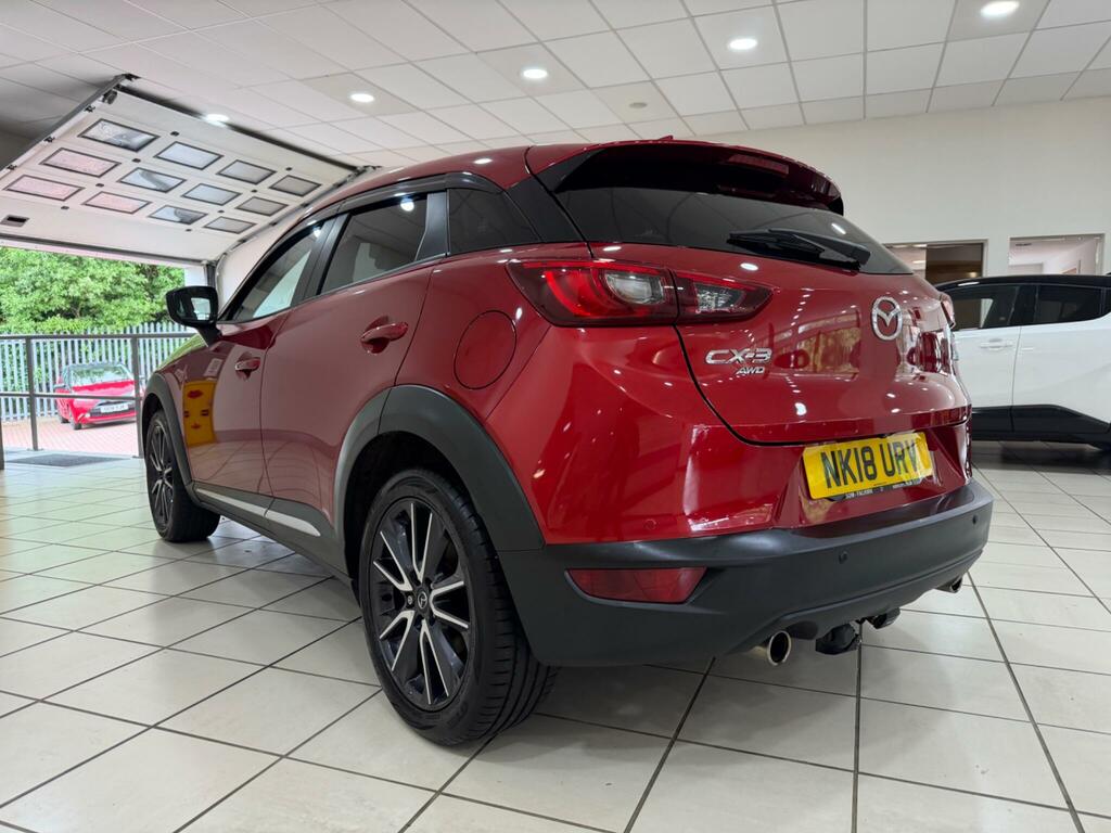 Mazda CX-3 2.0 Skyactiv-g Sport Nav Suv 4Wd NK18URV Red #4