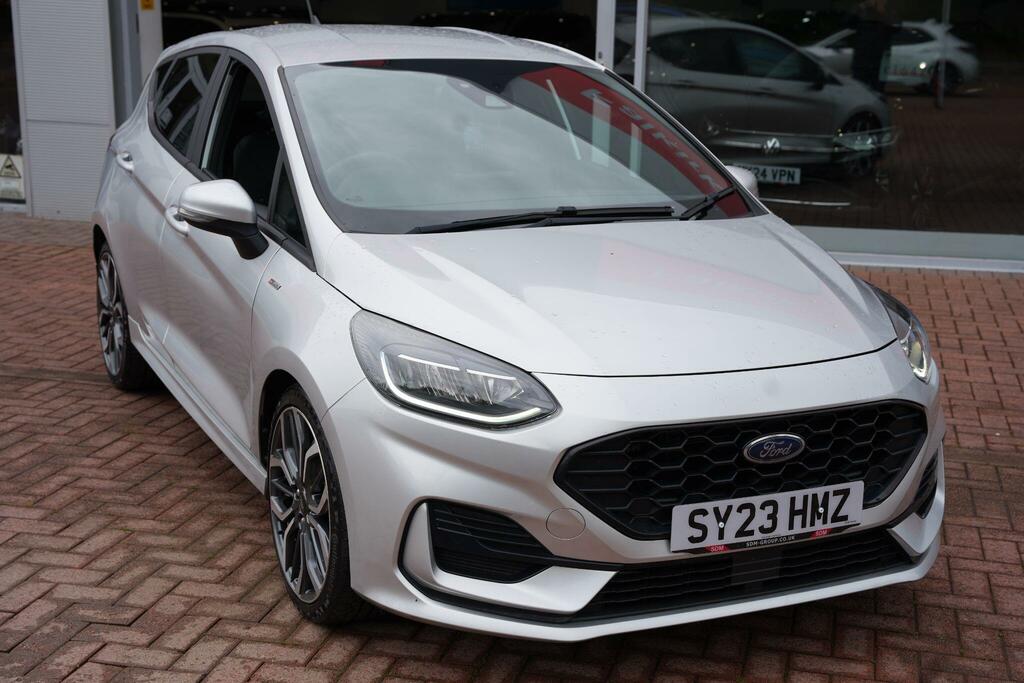 Ford Fiesta 1.0T Ecoboost Mhev St-line X Hatchback SY23HMZ Silver