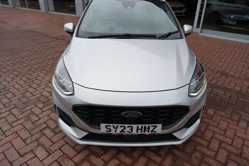 Ford Fiesta 1.0T Ecoboost Mhev St-line X Hatchback SY23HMZ Silver #4