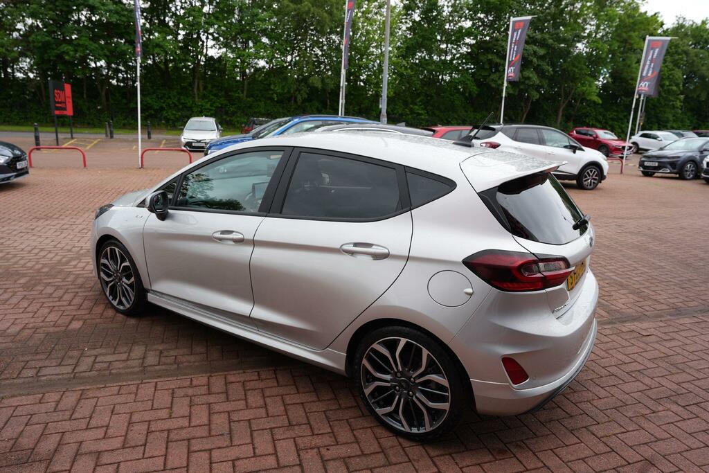 Ford Fiesta 1.0T Ecoboost Mhev St-line X Hatchback SY23HMZ Silver #5