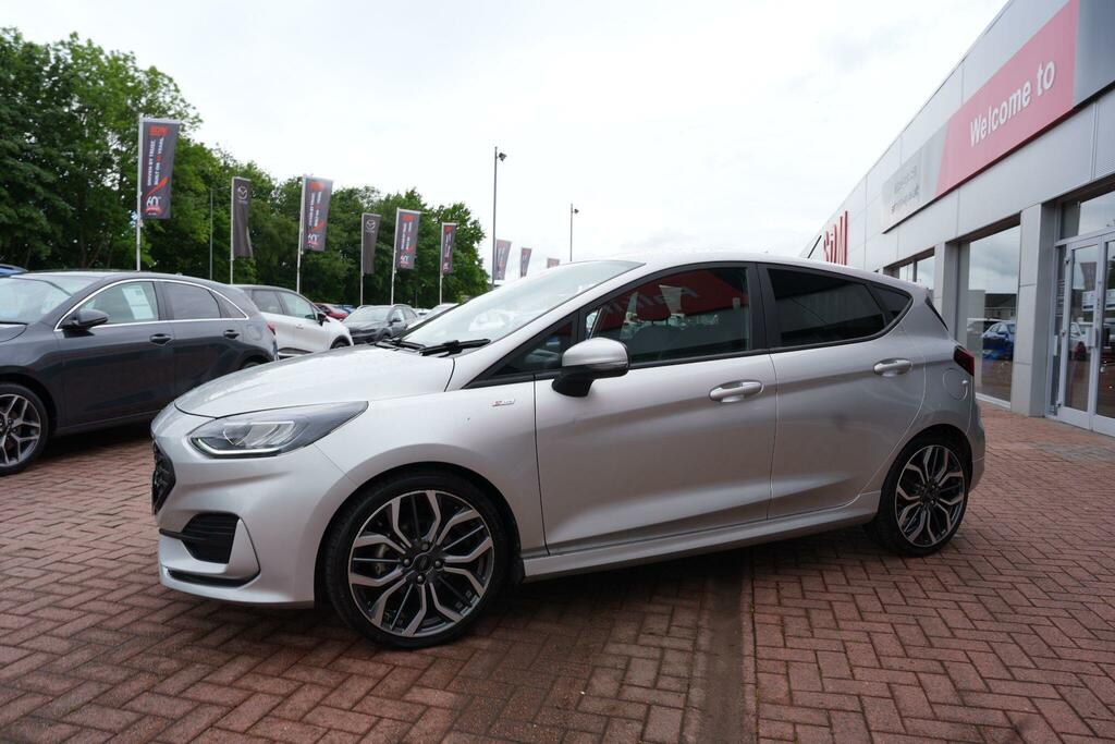 Ford Fiesta 1.0T Ecoboost Mhev St-line X Hatchback Silver