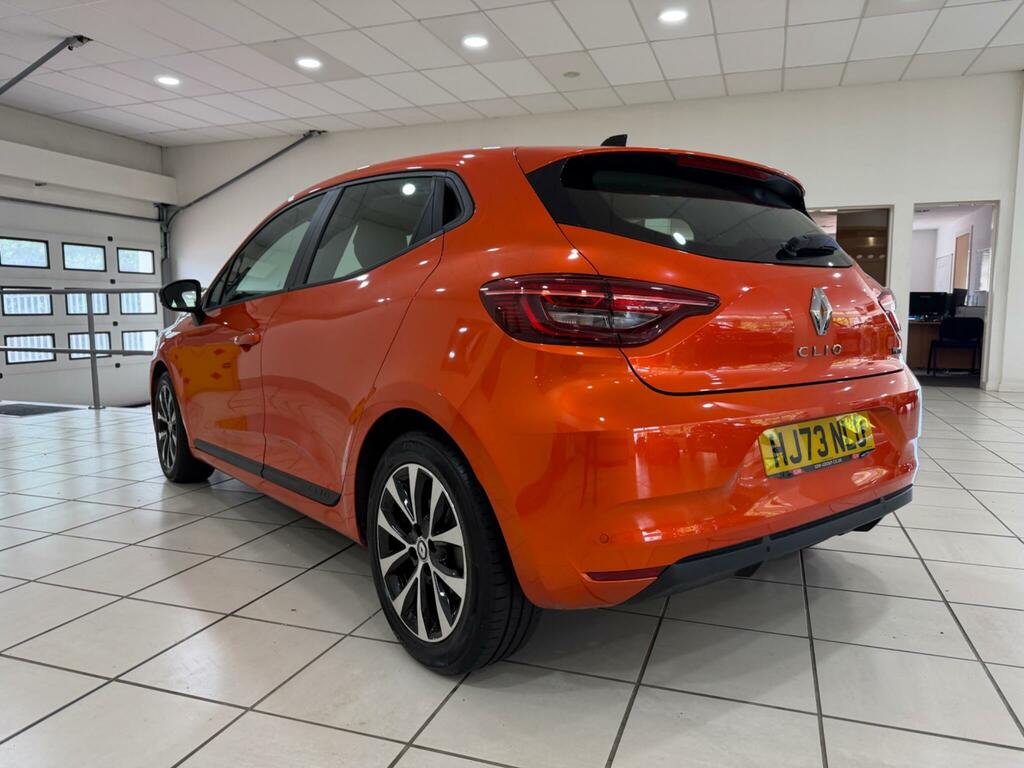 Renault Clio 1.6 E-tech Evolution Hatchback Hybrid A HJ73NLO Orange #4