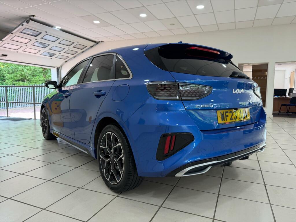 Kia Ceed 1.5 T-gdi Gt-line Hatchback Euro WF23JJV Blue #4