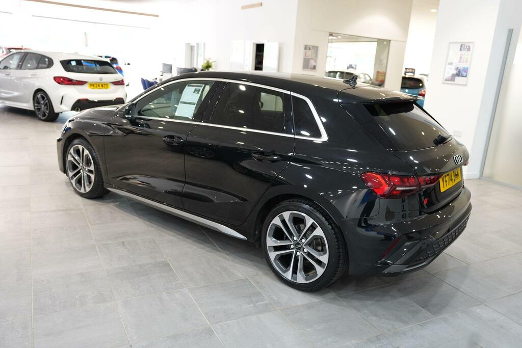 Audi A3 2.0 Tdi 35 S Line Sportback S Tronic Eu Black #3