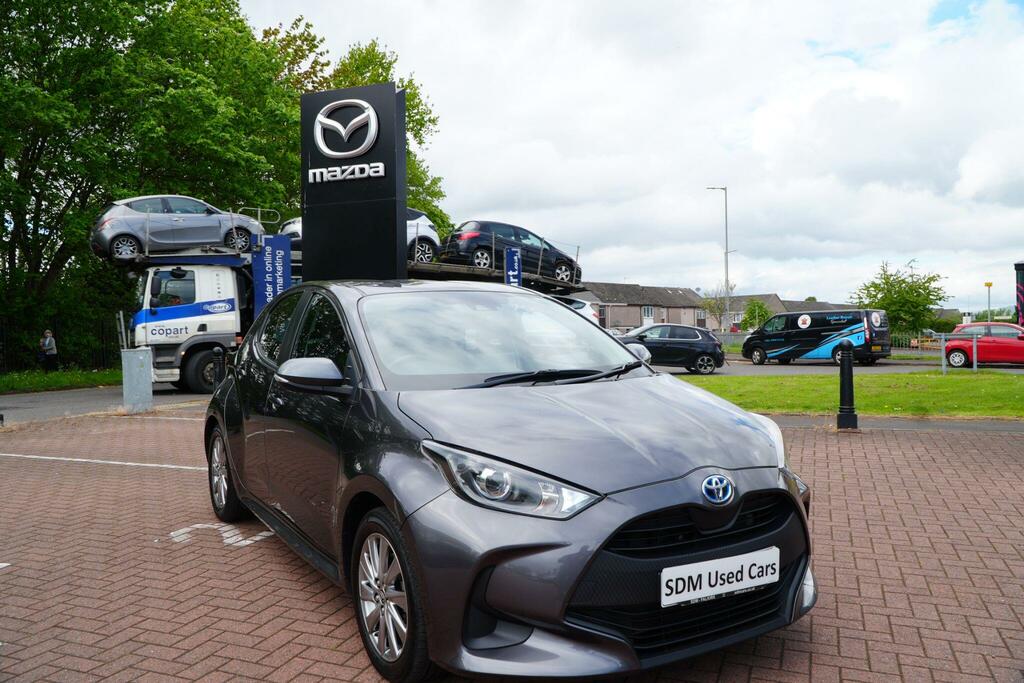 Toyota Yaris 1.5 Vvt-h Icon Hatchback Hybrid E-cvt E SN23LPD Grey #2