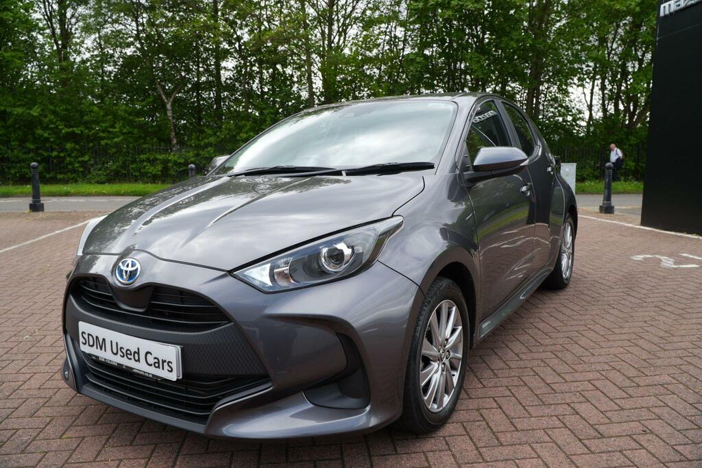 Toyota Yaris 1.5 Vvt-h Icon Hatchback Hybrid E-cvt E SN23LPD Grey #5