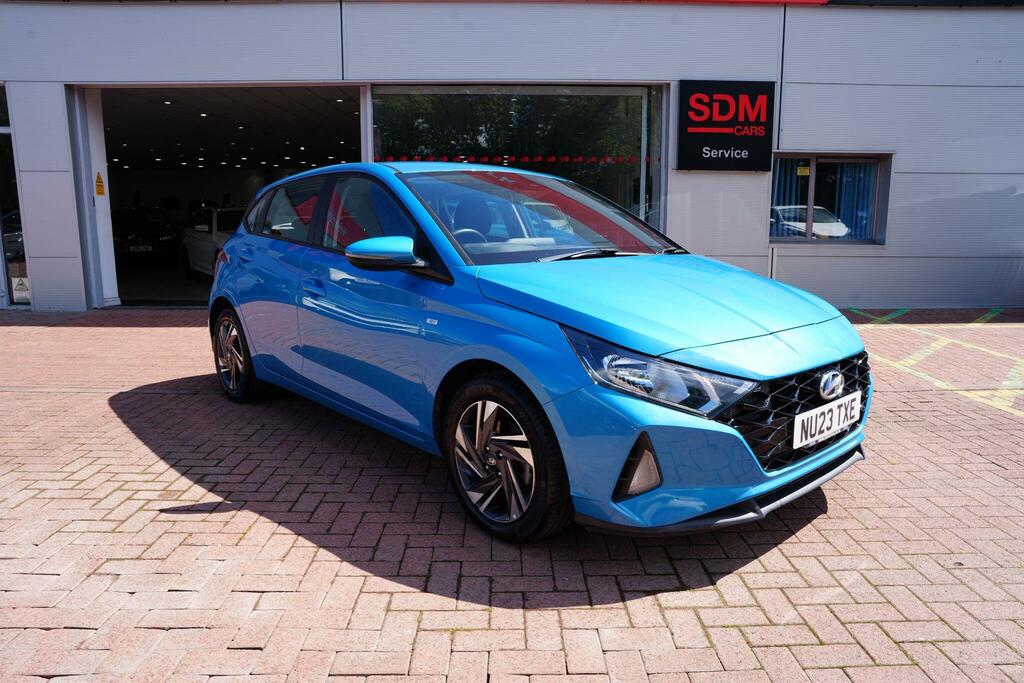 Hyundai I20 1.0 T-gdi Mhev Se Connect Euro 6 Ss Blue #4