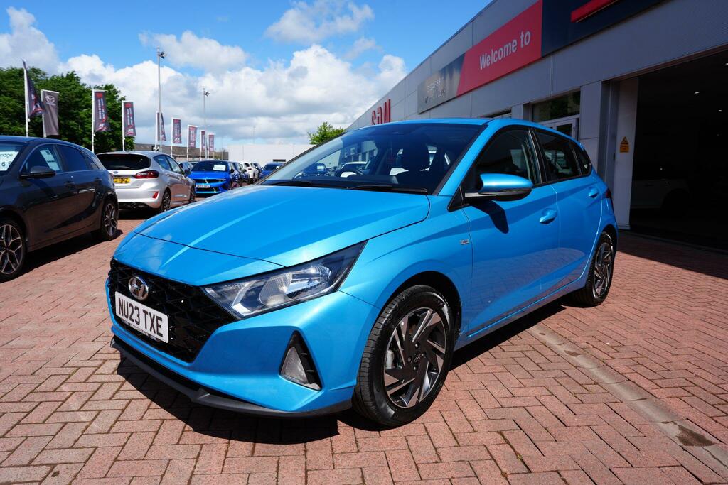 Hyundai I20 1.0 T-gdi Mhev Se Connect Euro 6 Ss Blue