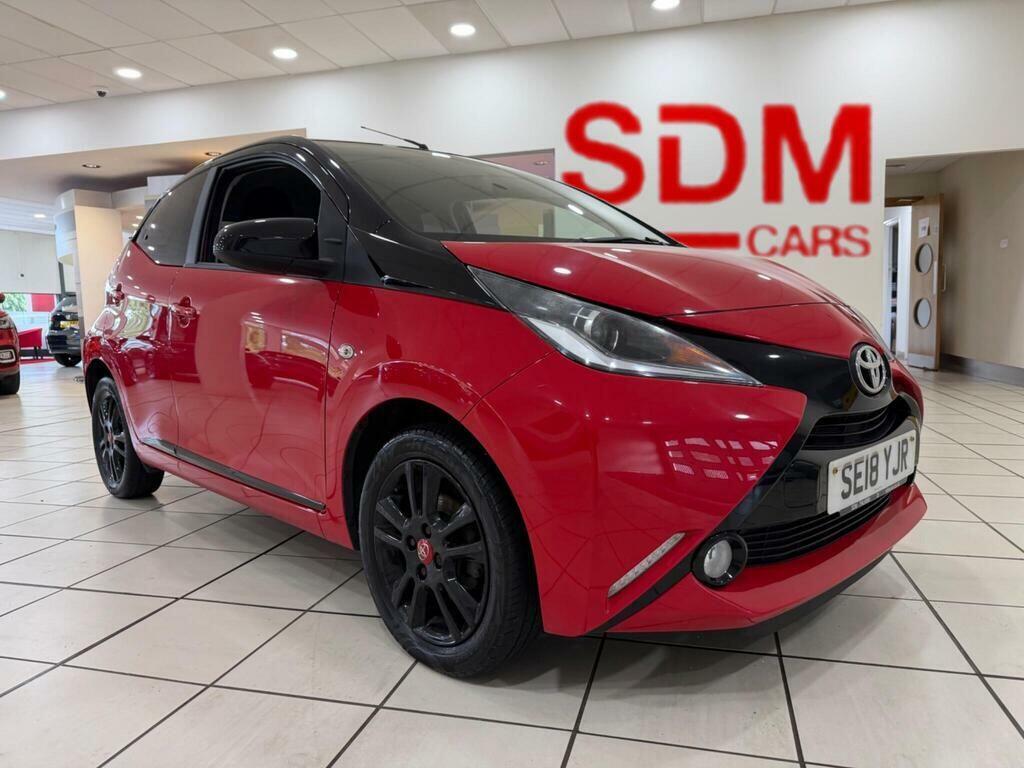 Toyota Aygo 1.0 Vvt-i X-cite 4 Red Bi-tone Hatchback Petro SE18YJR Red